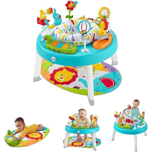 Fisher Price Baby to Toddler Toy 3 in 1 Sit to Stand Activity Center with Music Lights